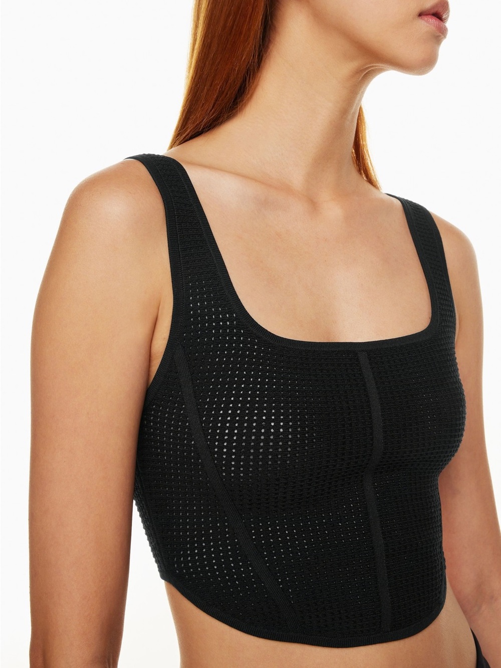Babaton Sculpt Knit Bustier Tank - Picture 2 of 5